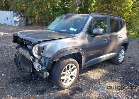2017 Jeep Renegade Latitude 4X4 from USA, damaged, VIN ZACCJBBB6HPE75436